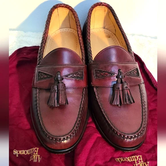 Allen Edmonds Maxfield Loafers Size 9 men's - Picture 2 of 9